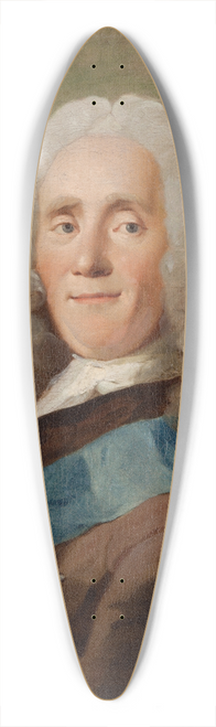 Carl Gustaf Pilo - Count Johan Ludvig Holstein Ledreborg 39.3 inch art pintail longboard deck