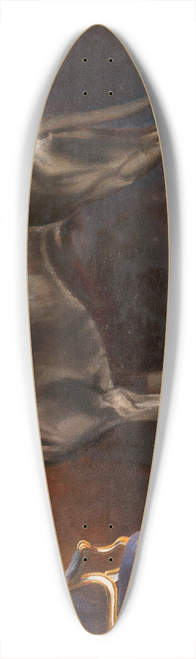 Carl Reichert - Rde Shadow, Hund von Kaiserin Elisabeth 39.3 inch art pintail longboard deck