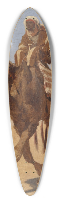 Carl Rudolf Huber - Kamelreiter 39.3 inch art pintail longboard deck