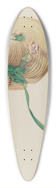 Carmel Wilson - Dolls Straw Bonnet 39.3 inch art pintail longboard deck