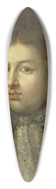 Caspar Netscher - Portrait of Thedoor Netscher (1661-1728), the Artists Oldest Son 39.3 inch art pintail longboard deck