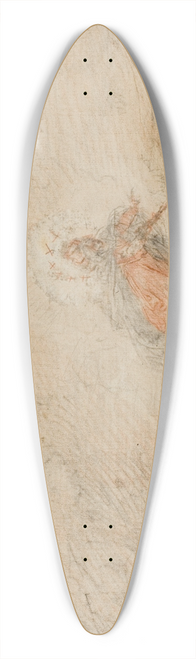 Cecco Bravo - The Dream of Cecco Bravo 39.3 inch art pintail longboard deck
