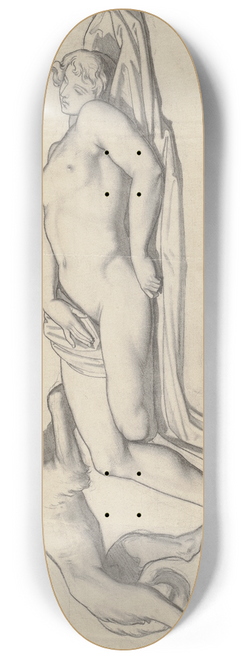 Bonaventura Genelli - The dead Adonis 8.25 inch art skate deck
