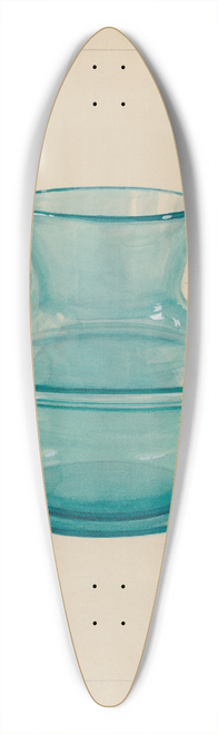 Charles Caseau - Wash Bowl and Pitcher 39.3 inch art pintail longboard deck