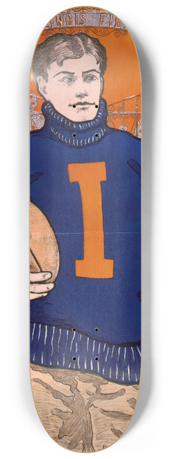 Bristow Adams - Illinois Field 8.25 inch art skate deck