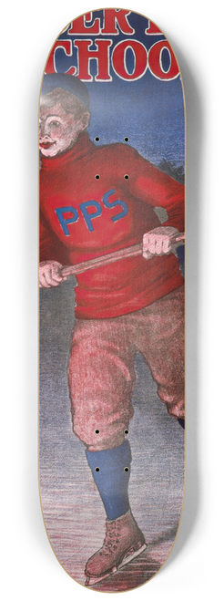 Bristow Adams - Powder Point School 8.25 inch art skate deck