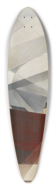 Charles Demuth - Lancaster 39.3 inch art pintail longboard deck