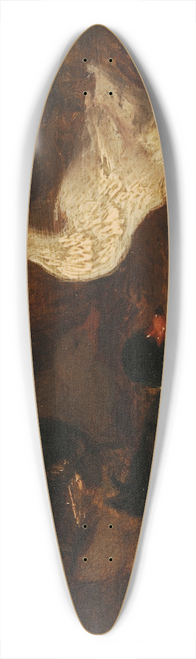 Charles Emile Jacque - Canards dans une basse-cour 39.3 inch art pintail longboard deck