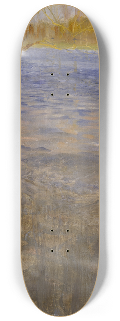 Bruno Liljefors - By the Sea. A Spring Day 8.25 inch art skate deck