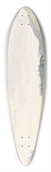 Charles Hamilton Smith - Interview with the Esquimaux of the Thleweechodezeth 39.3 inch art pintail longboard deck