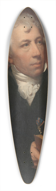 Charles Howard Hodges - Portrait of Cornelis Apostool, First Director of the Rijksmuseum 39.3 inch art pintail longboard deck