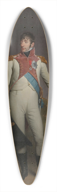 Charles Howard Hodges - Portrait of Louis Napoleon, King of Holland 39.3 inch art pintail longboard deck