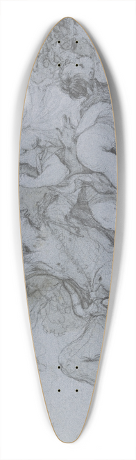 Charles-Joseph Natoire - Bacchus and Ariadne 39.3 inch art pintail longboard deck