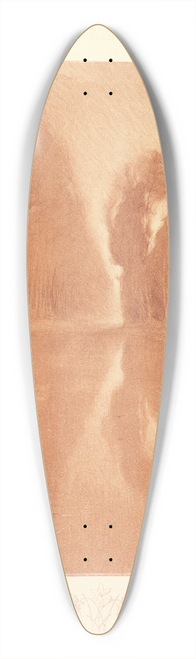 Charles Marie Dulac - Suite de Paysages; Landscape, Plate 2, Remarque, Starflowers 39.3 inch art pintail longboard deck
