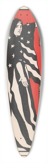 Charles William Bartlett - For you  they are giving their lives over thereFor them  you must give every cent you can spare 39.3 inch art pintail longboard deck