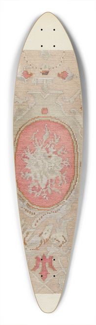 Charlotte Winter - Brussels Carpet 39.3 inch art pintail longboard deck