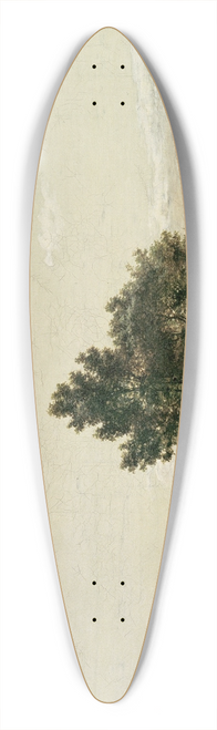 Christen Kbke - Section near the Lime Kiln with a View towards Copenhagen 39.3 inch art pintail longboard deck