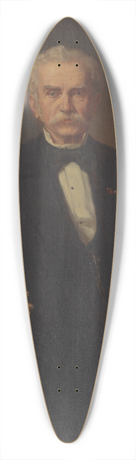 Christian Griepenkerl - Dr. Moritz von Kaiserfeld 39.3 inch art pintail longboard deck