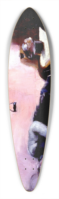 Christian Krohg - Niels Gaihedes afternoon nap 39.3 inch art pintail longboard deck