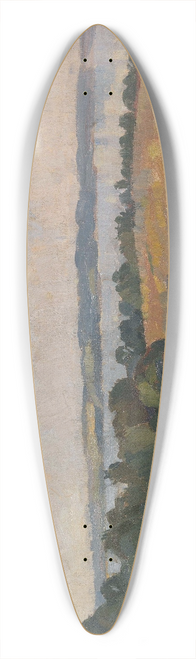 Christian Landenberger - Herbststimmung am Untersee (Bodensee) 39.3 inch art pintail longboard deck