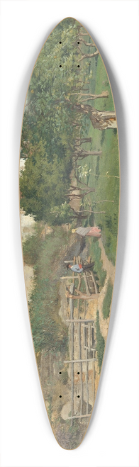 Christian Skredsvig - From Sevilla in Spain 39.3 inch art pintail longboard deck
