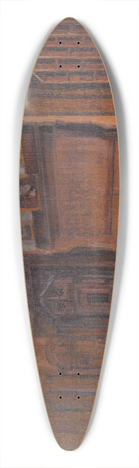Christian Winter - Room In A Castle 39.3 inch art pintail longboard deck