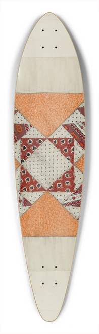 Clyde L. Cheney - Quilt 39.3 inch art pintail longboard deck