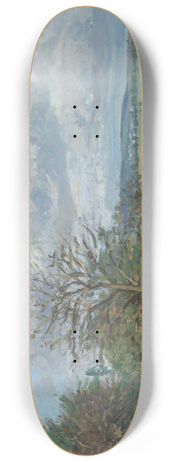 Camille Pissarro - Paysage Avec Une Vachre 8.25 inch art skate deck