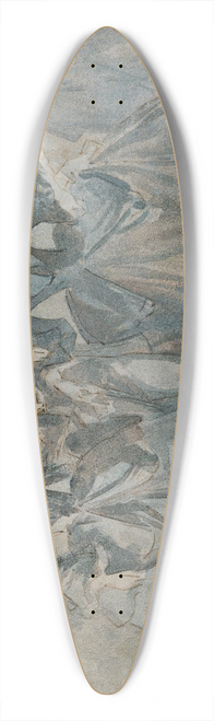 Constantin Guys - Englishmen In Paris 39.3 inch art pintail longboard deck
