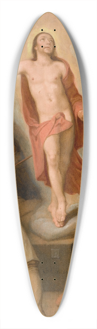 Cornelis Cornelisz Van Haarlem - The Resurrection of Christ 39.3 inch art pintail longboard deck