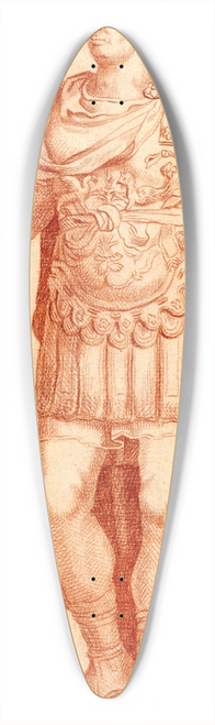 Cornelis Pronk - Beeld van Julius Caesar 39.3 inch art pintail longboard deck