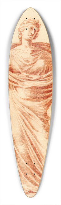 Cornelis Pronk - Beeld van Juno 39.3 inch art pintail longboard deck
