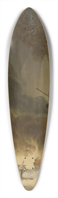 Cornelis Saftleven - The annunciation to the shepherd 39.3 inch art pintail longboard deck