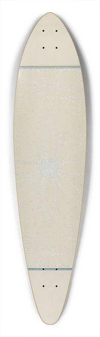 Cornelius Christoffels and Margaret Linsley - Candlewick Bedspread 39.3 inch art pintail longboard deck