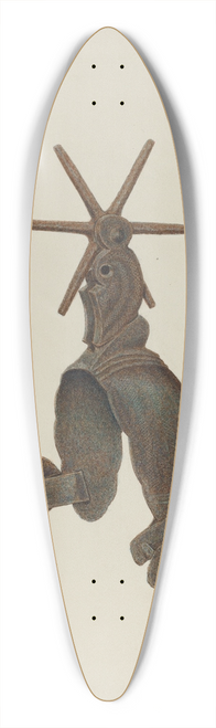 Cornelius Christoffels - Spur 39.3 inch art pintail longboard deck