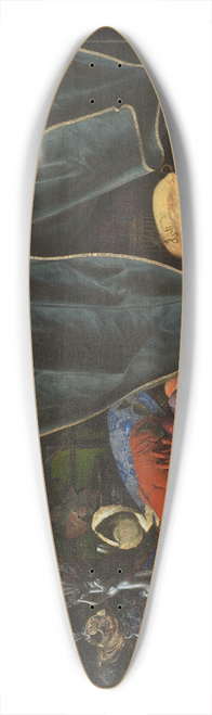 Cornelius Norbertus Gijsbrechts - Trompe Loeil With Breakfast Piece And Goblets 39.3 inch art pintail longboard deck