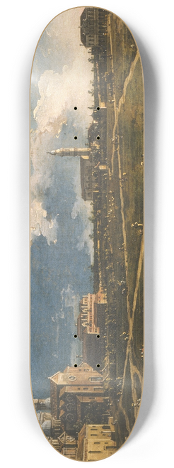 Canaletto - Pr della Valle in Padua 8.25 inch art skate deck