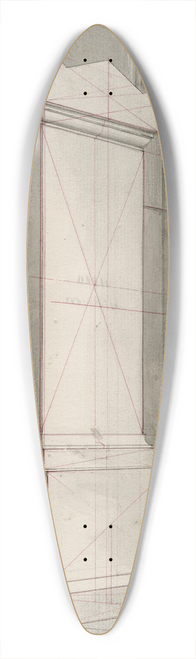 David Humbert de Superville - Funerary monument for J.M. Kemper in Leiden, Pieterskerk 39.3 inch art pintail longboard deck