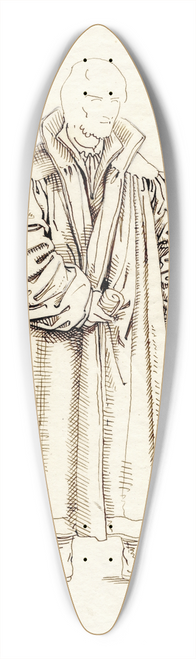 David Humbert de Superville - Portrait of the theologian Philippus Melanchthon (1497-1560) 39.3 inch art pintail longboard deck