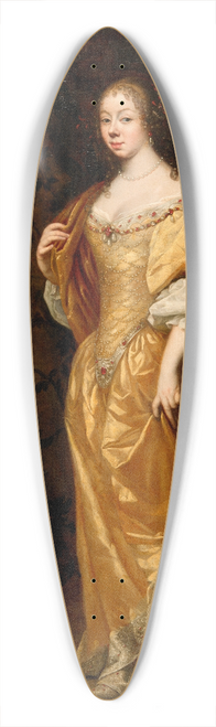 David Klcker Ehrenstrahl - Ingeborg Banr 39.3 inch art pintail longboard deck