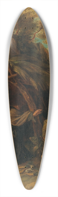 David Ryckaert III - The Temptation of Saint Anthony 39.3 inch art pintail longboard deck