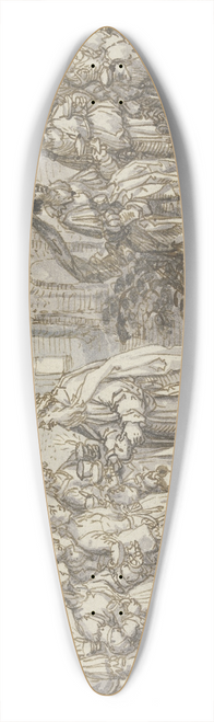 David Vinckboons - Die Klugen und die Trichten Jungfrauen 39.3 inch art pintail longboard deck