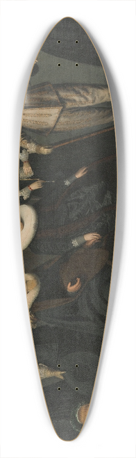 Dirck Dircksz. van Santvoort - Portrait of the Family of Dirck Bas Jacobsz, Burgomaster of Amsterdam 39.3 inch art pintail longboard deck