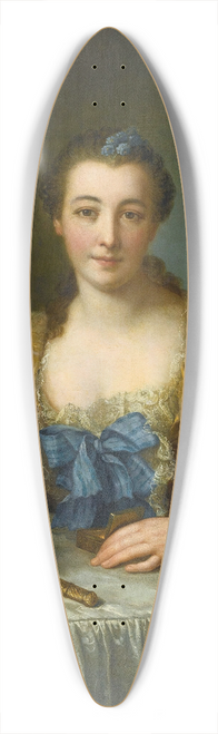 Donat Nonnotte - Portrait Of The Marquise De Gast 39.3 inch art pintail longboard deck
