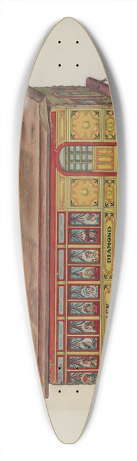 Dorothy Brennan - Toy Coach 39.3 inch art pintail longboard deck