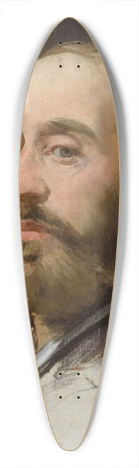 douard Manet - Head of Jean-Baptiste Faure (18301914) 39.3 inch art pintail longboard deck