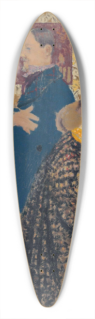 douard Vuillard - Misia et Vallotton  Villeneuve 39.3 inch art pintail longboard deck
