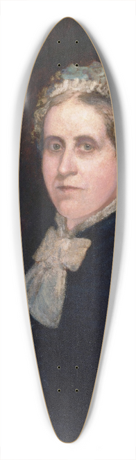 Eastman Johnson - Isabella Guthrie McCosh (1817-1909) 39.3 inch art pintail longboard deck