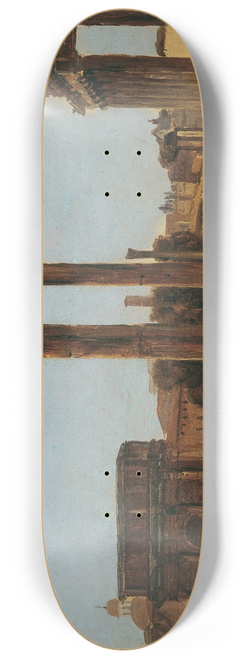 Carl Blechen - Das Forum Romanum 8.25 inch art skate deck