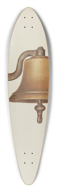 Edith Towner - Bell, from Presidential Yacht Sylph 39.3 inch art pintail longboard deck
